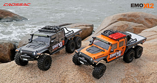 Crawling kit - EMO XL2 1/8 ARTR kit (orange)